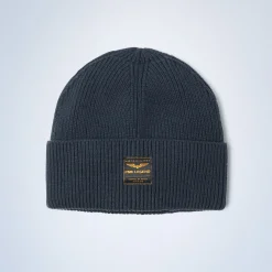 PME Legend *Beanie In A Cotton Blend Blue