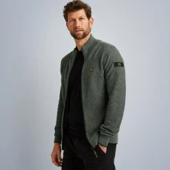 PME Legend Tops*Cardigan With Zipper Green