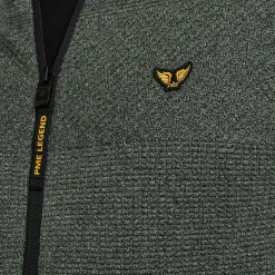 PME Legend Tops*Cardigan With Zipper Green