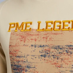 PME Legend Tops*Crewneck Soft Terry Beige