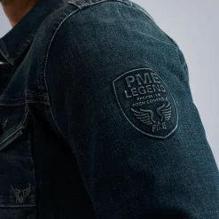 PME Legend Jackets*Denim Jacket With Comfort Stretch Green