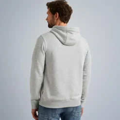 PME Legend Tops*Hooded Soft Brush Terry Grey