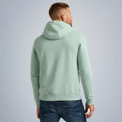 PME Legend Tops*Hoodie In Terry Fabric Green