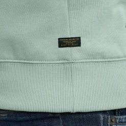 PME Legend Tops*Hoodie In Terry Fabric Green