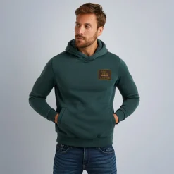 PME Legend Tops*Hoodie With Artwork Green