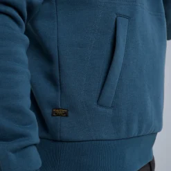 PME Legend Tops*Hoodie With Artwork Blue