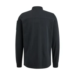 PME Legend Tops*Polo Shirt With Long Sleeves Blue