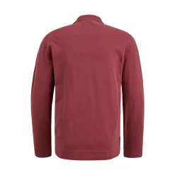 PME Legend Tops*Polo Shirt With Long Sleeves Red