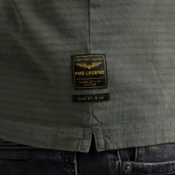 PME Legend Tops*Polo Shirt With Long Sleeves Green
