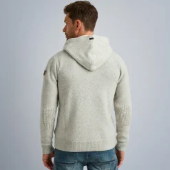 PME Legend Tops*Pullover In A Wool Blend Grey