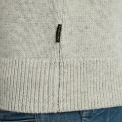 PME Legend Tops*Pullover In A Wool Blend Grey