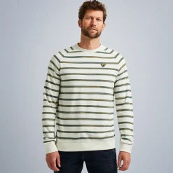 PME Legend Tops*Pullover In Terry Sweat Fabric Grey