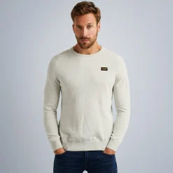 PME Legend Tops*Pullover With Cargo Pocket Grey
