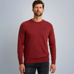 PME Legend Tops*Pullover With Cargo Pocket Red
