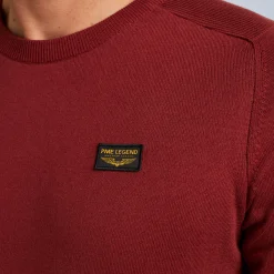 PME Legend Tops*Pullover With Cargo Pocket Red
