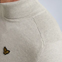 PME Legend Tops*Pullover With Stand-Up Collar Grey