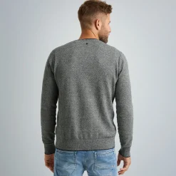 PME Legend Tops*Pullover With V-Neck Blue
