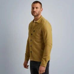 PME Legend Tops*Shirt In Flannel Twill Brown