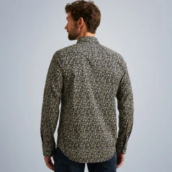 PME Legend Tops*Shirt In Poplin Cotton Blue