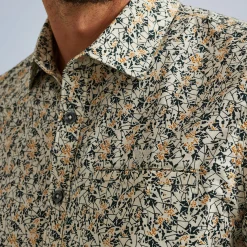 PME Legend Tops*Shirt In Poplin Cotton Beige