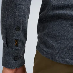 PME Legend Tops*Shirt In Twill Jersey Blue