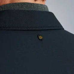 PME Legend Tops*Shirt Jacket With Rib Structure Blue