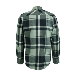 PME Legend Tops*Shirt With Check Pattern Green