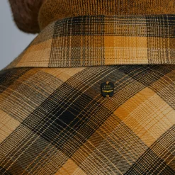 PME Legend Tops*Shirt With Check Pattern Brown