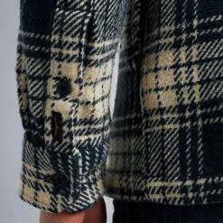 PME Legend Tops*Shirt With Check Pattern Blue