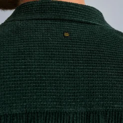 PME Legend Tops*Shirt With Corduroy Texture Green