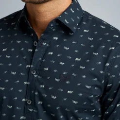 PME Legend Tops*Shirt With Print Blue
