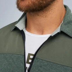 PME Legend Tops*Shirt With Zipper Green