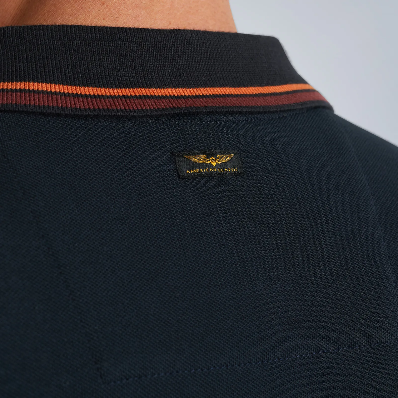 PME Legend Tops*Short Sleeve Polo Solid Pique Blue