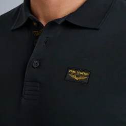 PME Legend Tops*Short Sleeve Trackway Polo Blue