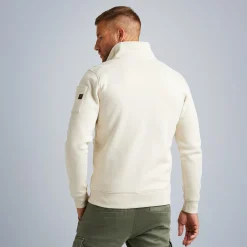 PME Legend Tops*Sweat Jacket In Terry Fabric Beige