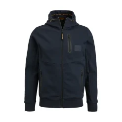 PME Legend Tops*Sweat Jacket With Hood Blue