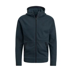 PME Legend Tops*Sweat Jacket With Zipper Blue