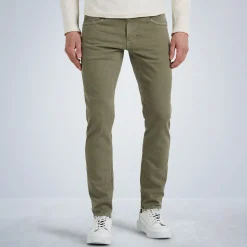 PME Legend Pants*Tailwheel Slim Fit Pants In Colored Denim Beige
