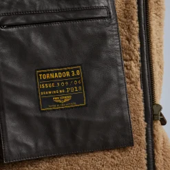 PME Legend Jackets*Tornador Leather Jacket Brown
