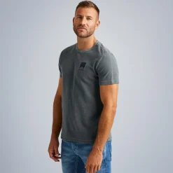PME Legend Tops*T-Shirt In Pique Green