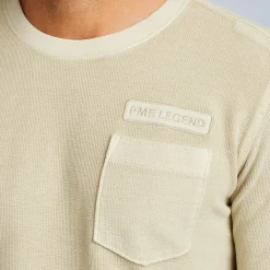 PME Legend Tops*T-Shirt With Long Sleeves Grey
