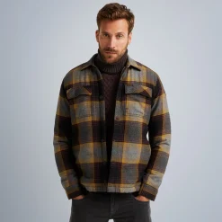 PME Legend Tops*Turtleneck Pullover With Texture Brown